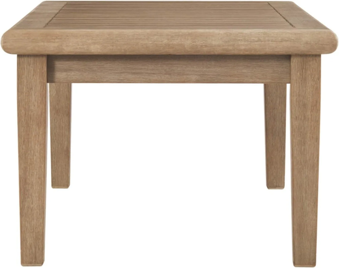 Eucalyptus Wood Slat Top Coffee Table - Complete Outdoor Furniture
