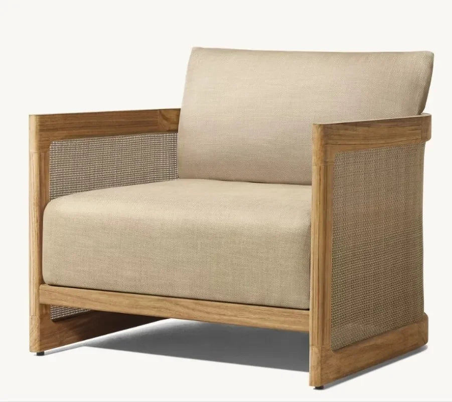 Luxury Solid Teak Patio Furniture Set - Complete Outdoor Furniture